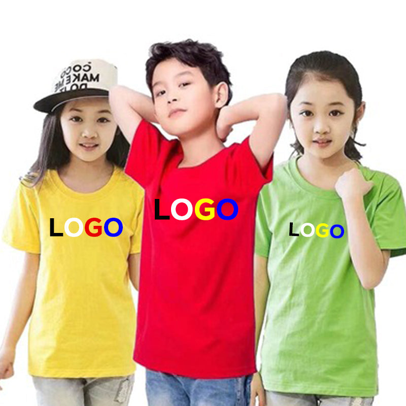 Cotton Comfort: Blank Plain Children's T-shirts for Every Occasion