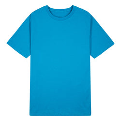 HIC Custom 170G 100% Cotton Printing Logo Tee Shirts Blank Embroidery Unisex Anti-wrin Base Layer Fitness T Shirts