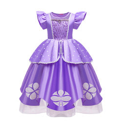 RTS Kids Dresses for Girls Party Wear Princess Inspired Dress Girl Ready to Ship