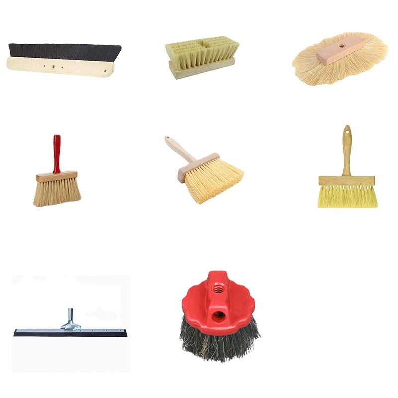 Factory supply customized construction tools concrete tools masonry brush concrete finishing broom