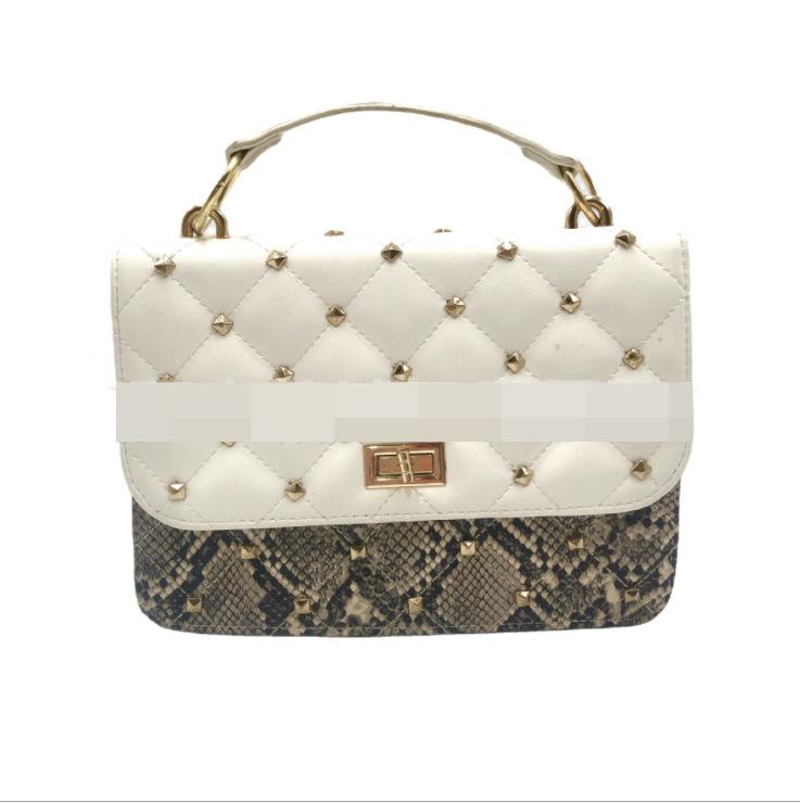 2021 designer women snakeskin jelly chain ladies kids big handbag backpack purse and shoe slide slipper sandals matching bag set
