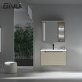 800MM Hot selling wall mounted cabinet vanity plywood bathroom cabinet in high quality with sensor LED mirror cabinet