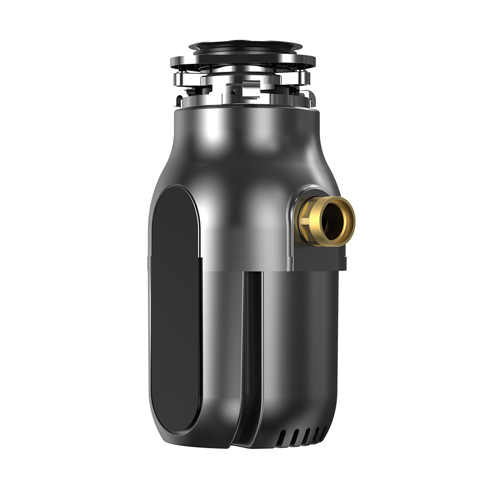 MIUI Professional 1.6HP Powerful Garbage Disposal Continuous Feed Power Cord Waste Food Disposal