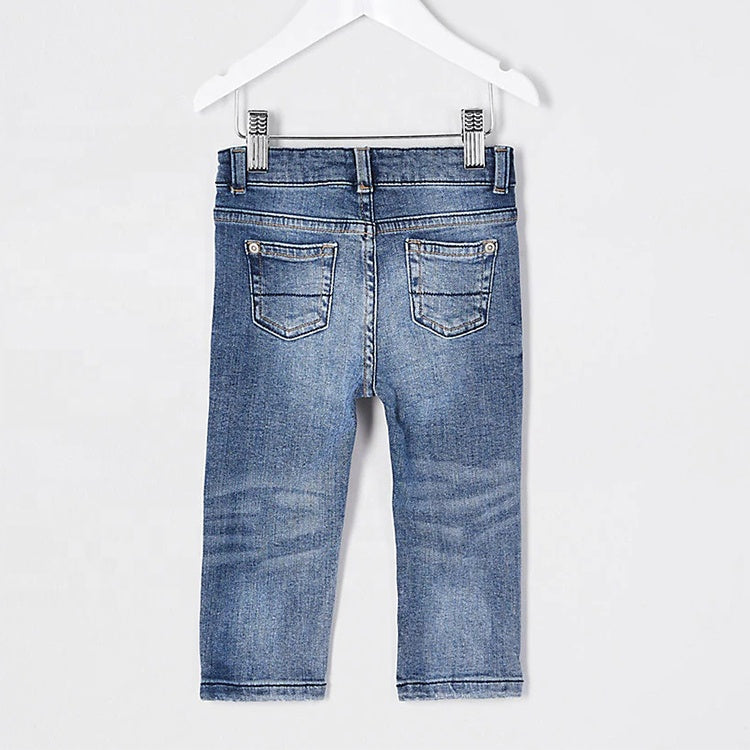 Super cute children's jeans different blue denim toddler mini boys jeans pants for kids
