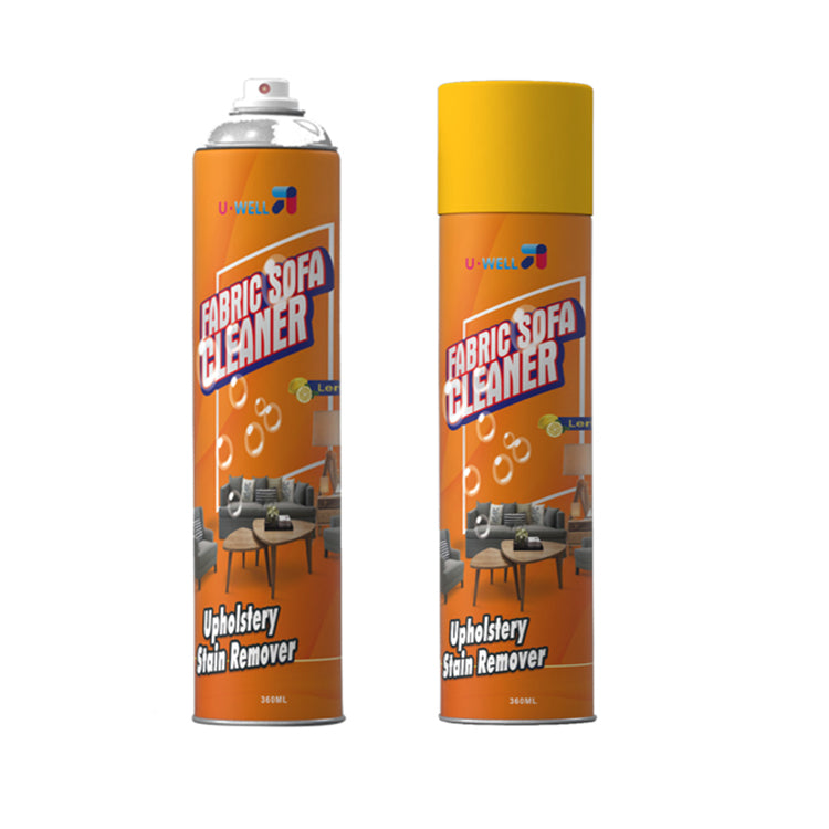 U.WELL 150ml-750ml multi-size multi-purpose Chemicals Foam All Purpose aerosol fabric sofa cleaner cleaning spray
