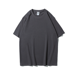 HIC High Quality Heavyweight 280gsm 100% Cotton Oversized Printed Embroidered Plain Tee plus size men's custom t shirt