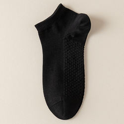 Custom Printed logo Thick Cotton Gym Short low Cut Sporty Socks Non Slip Men Outdoor Running Ankle Socks