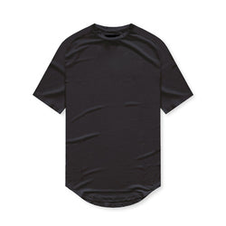 US Size Custom Blank Ultra Soft Polyester Spandex Quick Dry Short Sleeve Plain T Shirt Men's Sport T-shirts