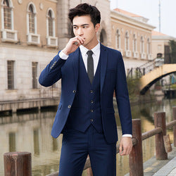2023 Slim Fit 3 Pieces sacos de vestir para hombre Trajes y esmoquin Para Hombres formal Men Suits