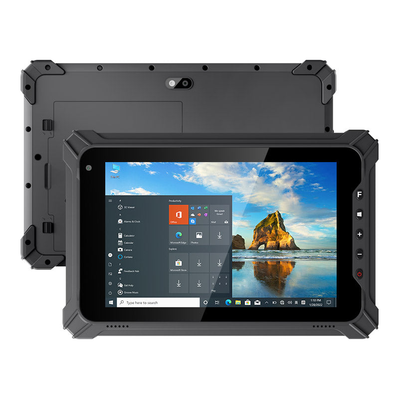 WinPad W88 8 Inch IP65 Waterproof 4G LTE Industrial Rugged Tablet Windows 10 or Ubuntu OS Intel N5100 Shenzhen Supplier