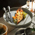 Crockery Retro Hotel & Restaurant Supplies Dinner Plate Porcelain Serving Dish For Restaurant Dishes Stone Plate Ceramic Platos
