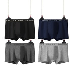 Wholesale Stock Lot Underwear For Man Classical Cotton Boxershorts Male Basics Boxer Briefs