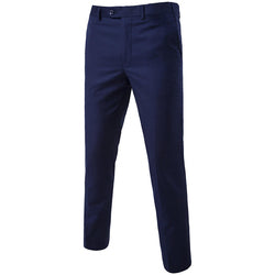 High Quality Men Pants Comfortable Breathable Cotton Casual Thin Business Wedding Suit Trousers For Men