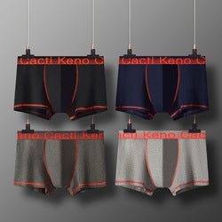 Wholesale Stock Lot Underwear For Man Classical Cotton Boxershorts Male Basics Boxer Briefs