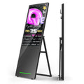 Floor stand 43 49 55 inch indoor electronic media player retail marketing lcd advertising signage digital poster