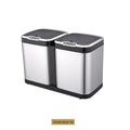 High Quality Intelligent Automatic Touch Free Rectangular Rechargeable Dustbin Smart Waste Bins Trash