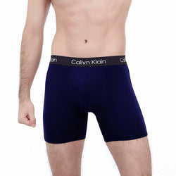 Custom Classic Stylish Comfortable Mens Underwear Men Boxer Long Boxers