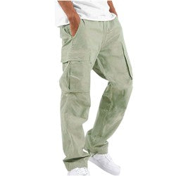 2022 OEM cargo sweat pants men streetwear black cargo pants khaki track Trousers plus size cargo pants men