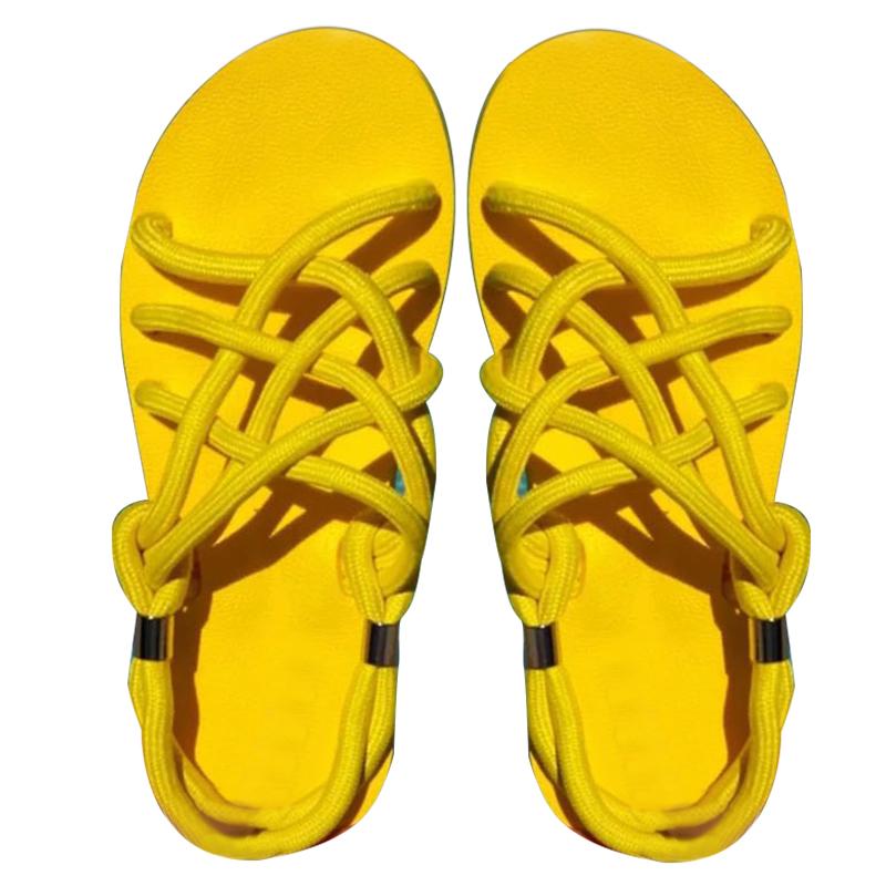 rope sandals shoes women 2021 new arrivals hemp rope sandals for women