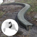 Garden DIY Modeling Mold Plastic Soil Plaster Concrete Cement Stone DIY Shape Fixing Clip Concrete Making Mould Garden Tool