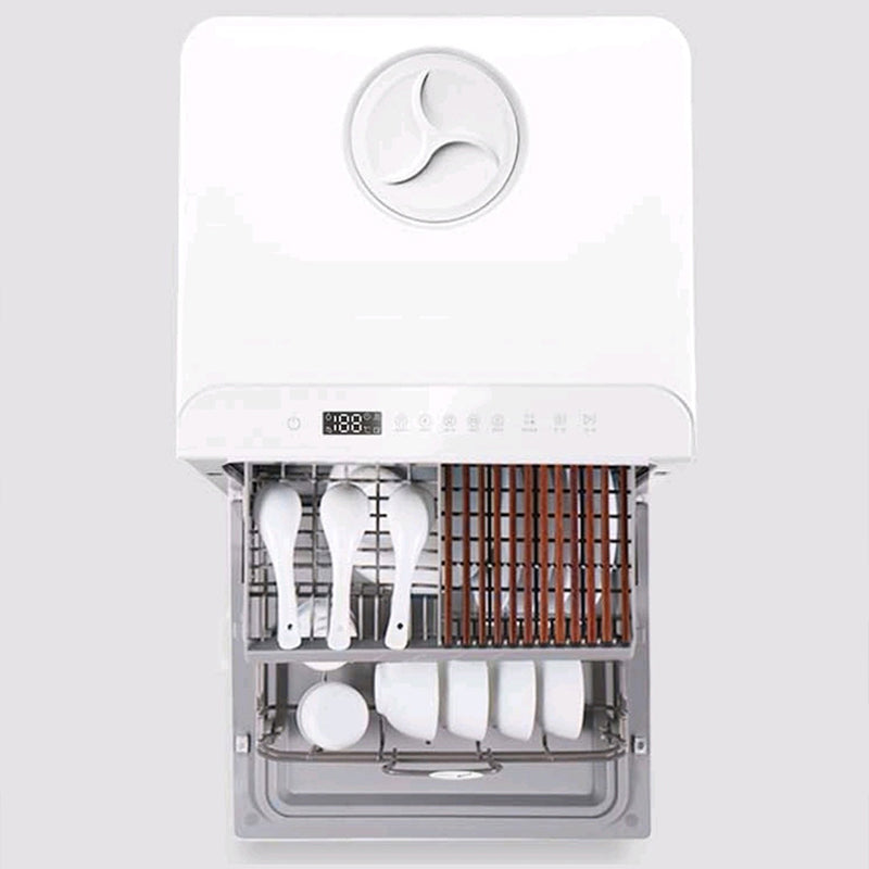 Portable Mini Dishwasher 6 Washing Programs Extra Air Drying Function for Apartments Camping and RV Energy Star Dishwasher
