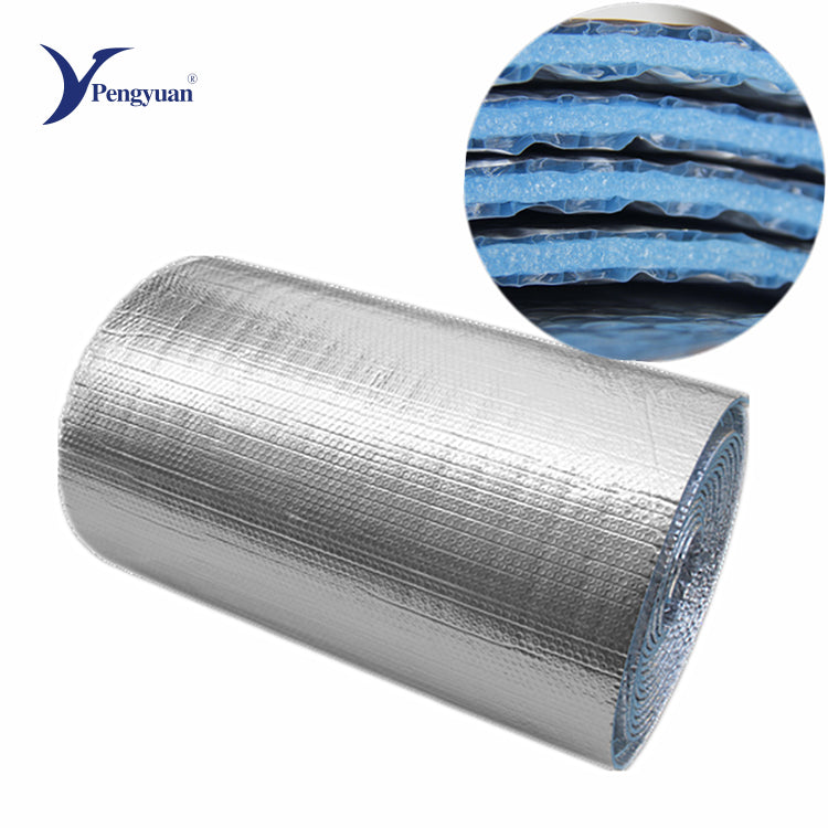Heat resistant ceiling aluminum foil foam heat sound insulation