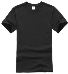 Free shipping mix size color high quality 100% premium cotton t-shirt , custom print men t shirt with your logo or design print