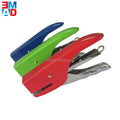Quality office manual metal plier stapler hand held stapler