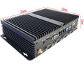 Industrial computer with i3-7100U/i5-7200U/i5-7300U/i7-7500U DDR4 Max.16GB VGA HD-MI 9USB/10USB 6COM Intel HD Graphics 610/620