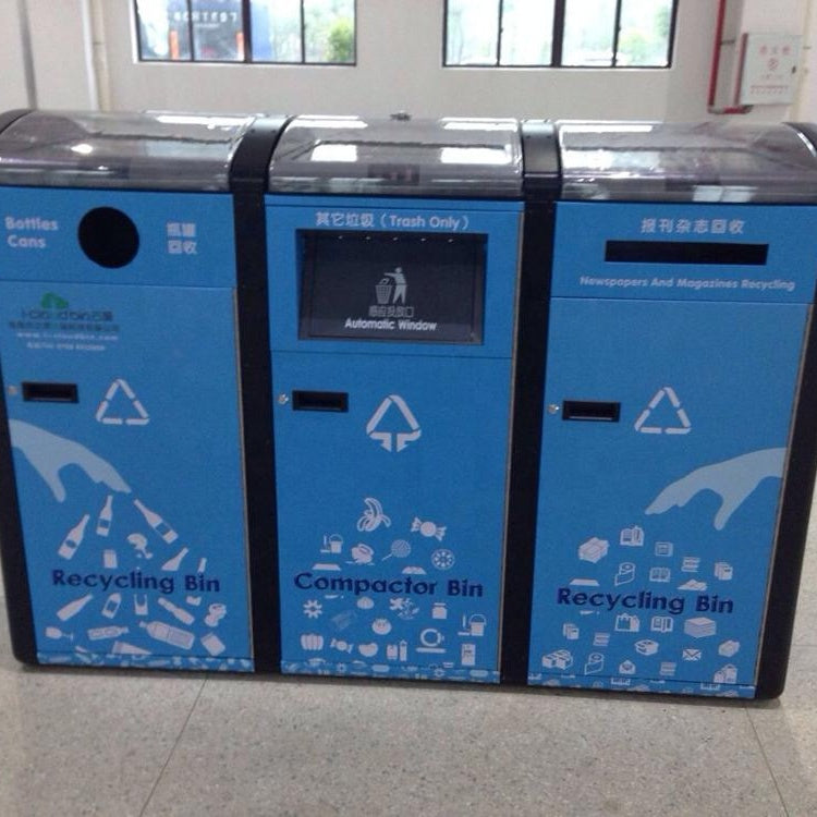 intelligent solor trash compactor