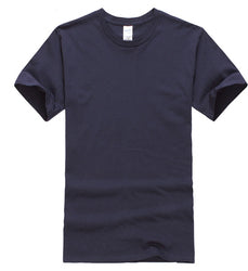 Free shipping mix size color high quality 100% premium cotton t-shirt , custom print men t shirt with your logo or design print