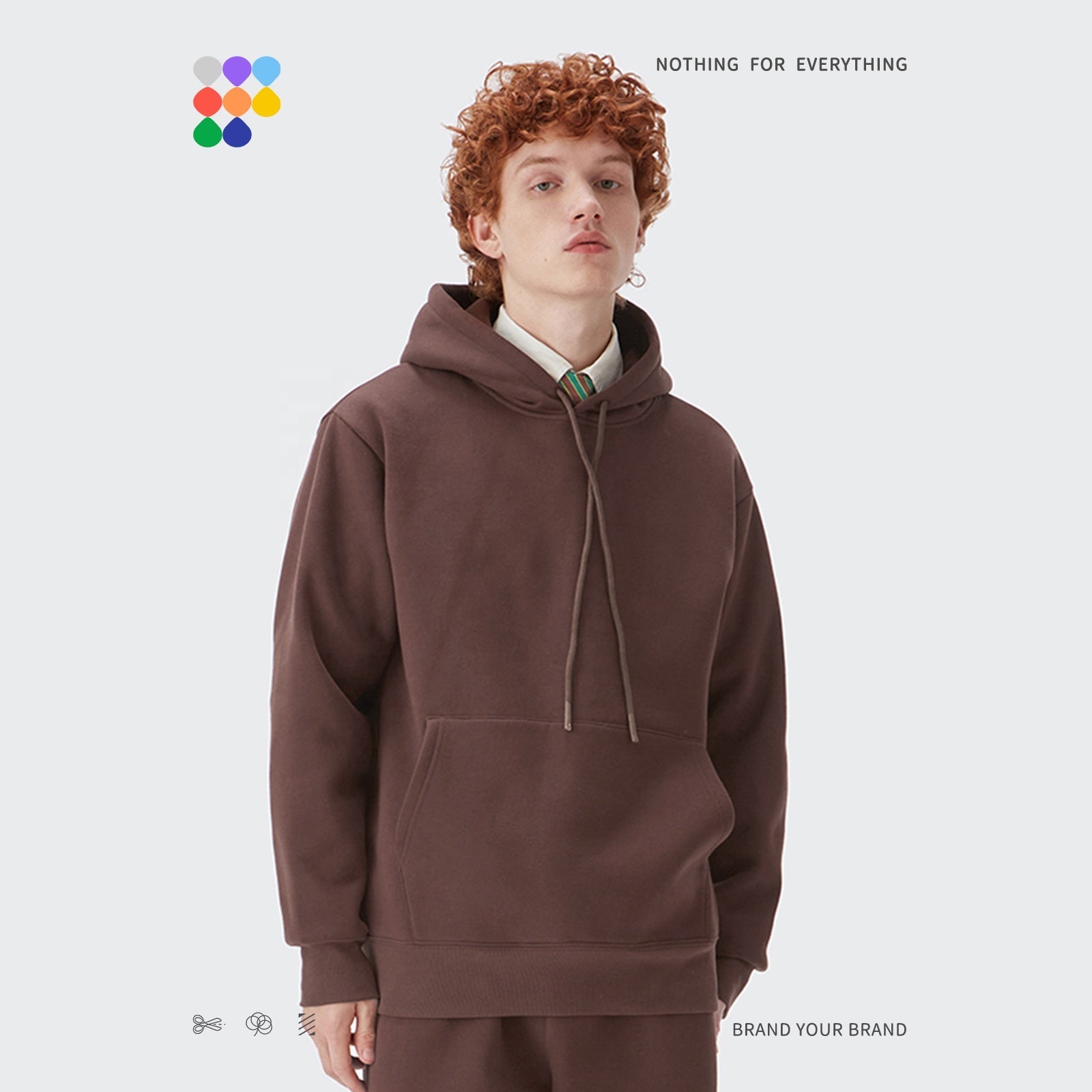custom logo 350 grams mens thick fleece lined mens hoodies oversized high quality blank hoodies unisex