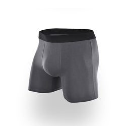 Custom Logo Cotton Men Underwear Plus Size  Breathable Boxer Briefs