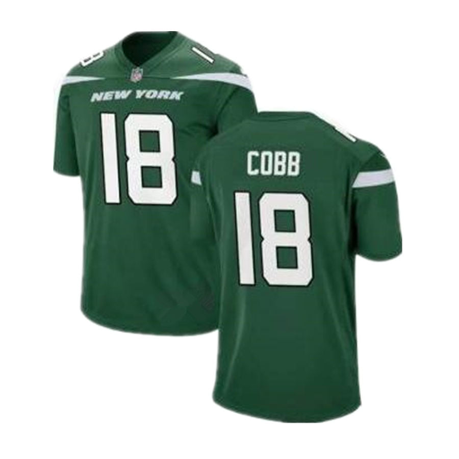 Wholesale 32 Teams Stitched American Football Jerseys New York 8 Aaron Rodgers 1 Ahmad Gardner 2 Wilson 12 Namath