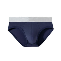 Customized men's briefs elastic polyester milk silk sexy men's briefs low waist large underwear