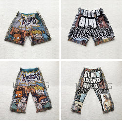 Girl Kids Pants Kids Tapestry Clothing Factory Direct Sale Fashion US Size Sweat Pants trousers Blanket Fringe Rug Kids Pants