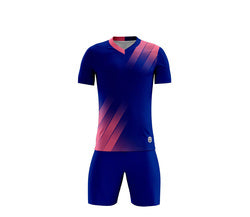 Wholesale Supplier Team Design Breathable Sport Wear Soccer Shirt Set Quick Dry Adult Black Custom Football Uniform Jersey Kit