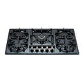 Kitchen appliance tempered glass built in gas stove price with 5 burner