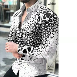 custom silk slim men tee dress shirts casual clothes long sleeve printing shirts for mens fashion shirts