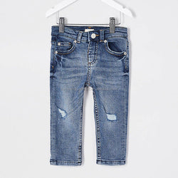 Super cute children's jeans different blue denim toddler mini boys jeans pants for kids