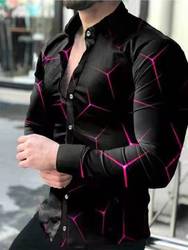 custom silk slim men tee dress shirts casual clothes long sleeve printing shirts for mens fashion shirts