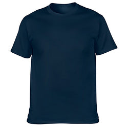 Tee Shirts Company Promotional Logo Printed Bulk Plain Staff Uniform Adult 180g White 100 Cotton Unisex Custom Men's T-Shirts