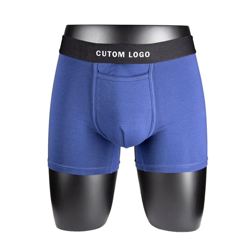 Custom Logo Best Quality Cotton Boxer For Men Underwear With Private Logo Mens Briefs & Boxers Underwear Factory