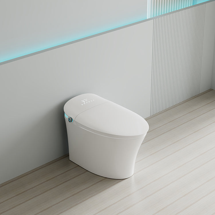 Chaozhou Automatic Ceramic Bathroom Water Closet Luxury Smart Toilet Floor Mounted Smart Toliet