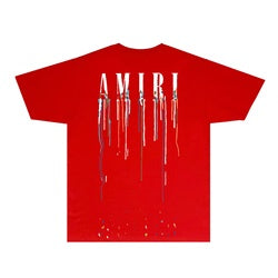 Amiry NEW Mens Womens Designer T shirts Printed Fashion man T-shirt Top Quality Cotton Casual Tees Short Sleeve Luxury Hip Hop