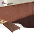 WPC Exterior HDPE wood Plastic composite Wall Siding for building
