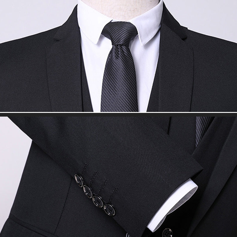 Hot-selling men suit pants Leisure Business prom suits Men's Outfit Three Pieces suit set for men