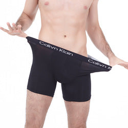 Custom Classic Stylish Comfortable Mens Underwear Men Boxer Long Boxers