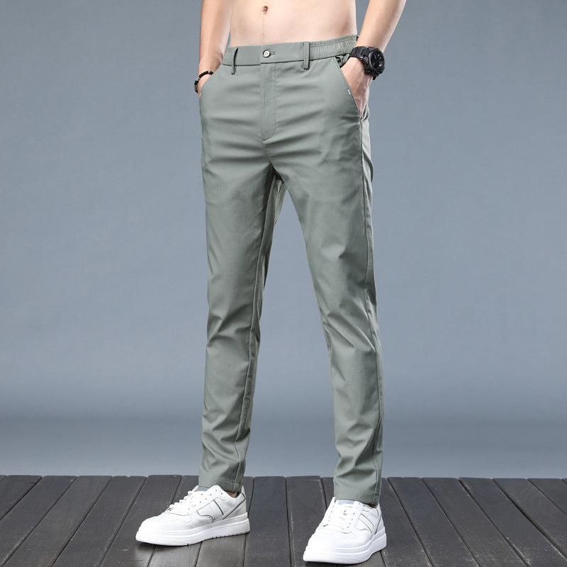 2022 lulu men nylon summer work pants