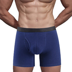 High Quality Breathable Custom Waistband Logo Solid Men'S Boxer Underwear Nylon Modal Bamboo Cotton Mens Briefs Boxers For Men